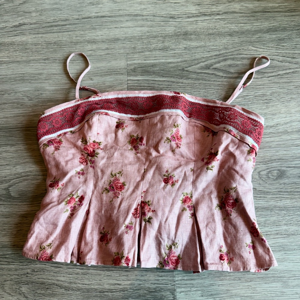 Reformation Meryl Linen Top - Picture 4 of 5